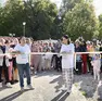 Taglio del nastro per la maratona in pigiama a Udine