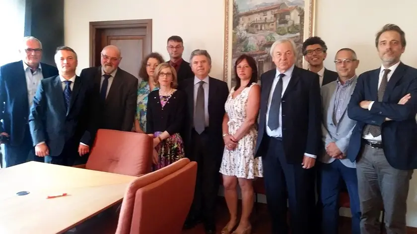 Udine Giugno 2018. Incontro con Avvovati praghesi. © Foto Petrussi