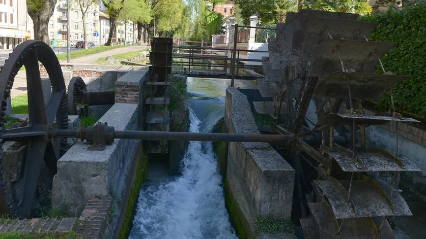 Udine 19 Aprile 2018 roggia vle volontari della libertà Agenzia Petrussi foto Turco Massimo
