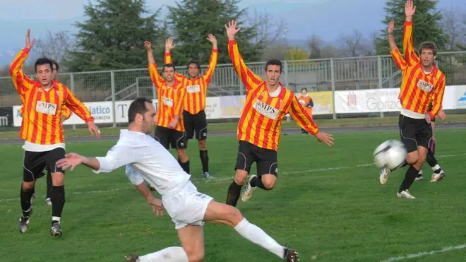 Bumbaca Gorizia 29.11.2009 Calcio Itala Poggibonsi Zubin- Foto di Pierluigi Bumbaca