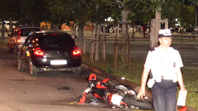 Udine 1 Luglio 2015. incidente @ Petrussi Foto Turco Massimo