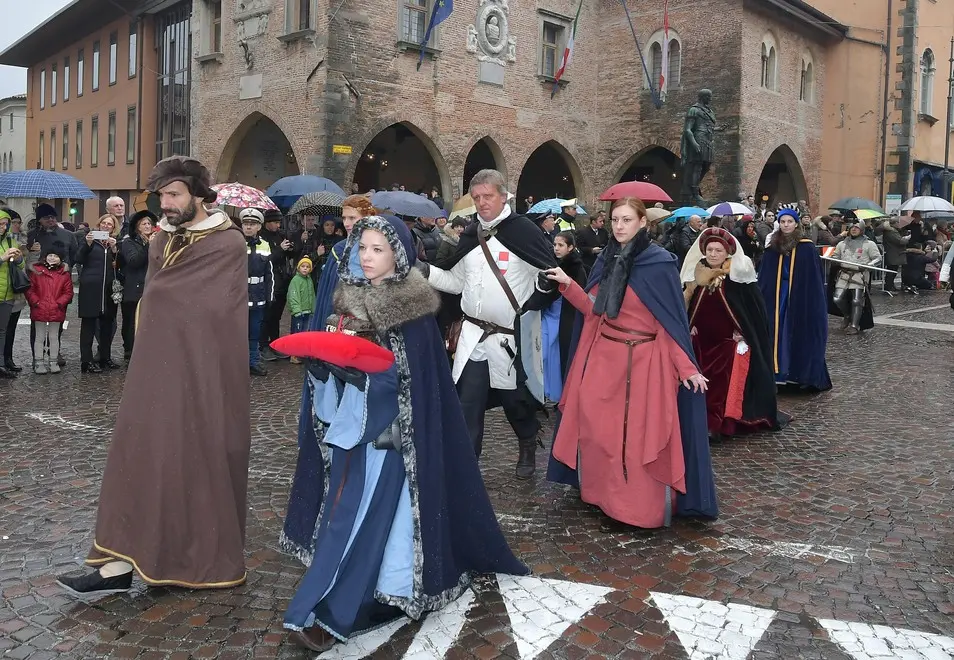 Cividale 6 Gennaio 2018. Rievocazione storica. © Foto Petrussi