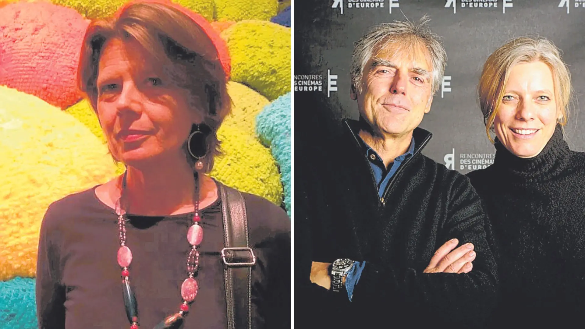 Federica Sossi, a destra Roberto Beneduce con Simona Taliani