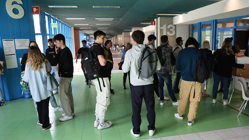 Udine 28 Maggio 2024. Test Medicina all' Universita'. © Foto Petrussi