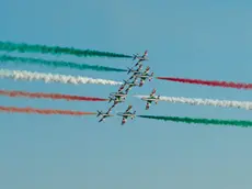 Lignano 18 agosto 2013 Frecce Tricolori Copyright Petrussi Foto Press/Serratore