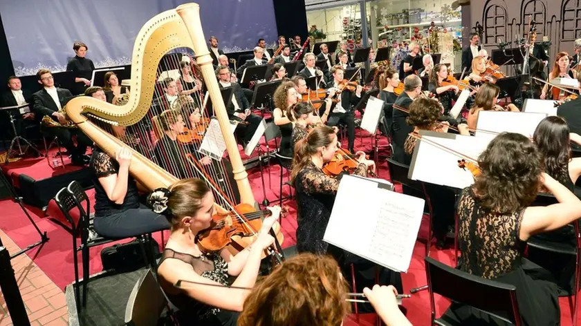 Udine 28 Dicembre 2016. Concerto degli Auguri a Citta' Fiera. © Foto Petrussi
