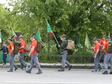 Udine 9 Maggio 2017. Partenza Alpini per Treviso. © Foto Petrussi