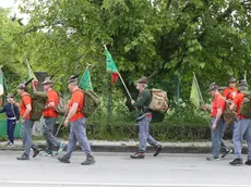 Udine 9 Maggio 2017. Partenza Alpini per Treviso. © Foto Petrussi