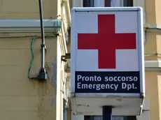 Sanità: l'ospedale Policlinico di Milano. Pronto soccorso. Immagine generica. Foto ANSA/Roberto Ritondale