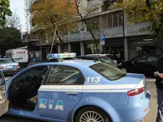 Udine 18 ottobre 2011 polizia in via leopardi FOTO PFP/Turco