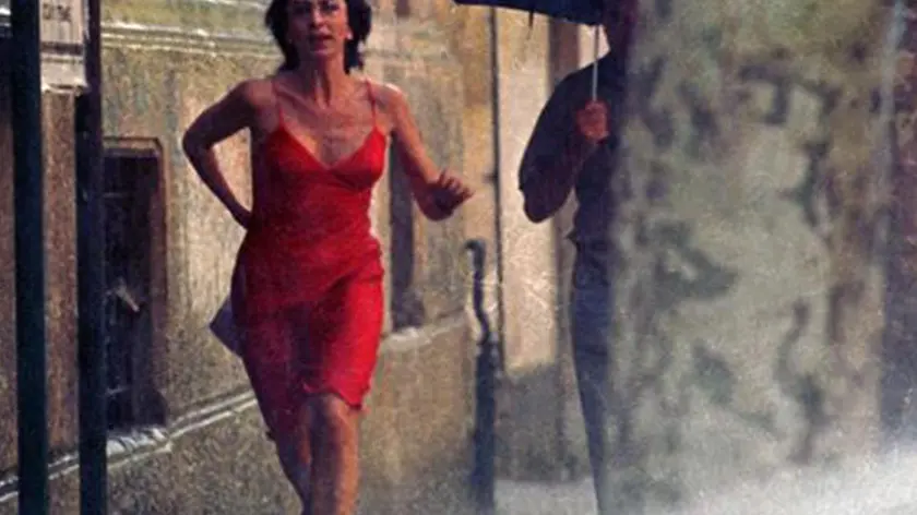 L’alltrice Anna Bonaiuto in una scena del film "L’amore molesto", diretto da Mario Martone