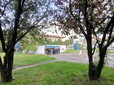 L'ingresso del parcheggio Magrini a Udine