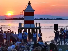 Lignano 21 giugno 2018. Concerto all'alba a Punta Faro. © Foto Petrussi