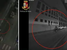 Le immagini delle telecamere di sorveglianza hanno ripreso Bruno Macchi all'ingresso e all'uscita della galleria dove si è consumato il delitto