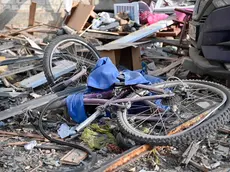 epa11238526 ?A handout photo made available on the Governor of the Belgorod Region Vyacheslav Gladkov's telegram channel, shows destruction following the shelling in downtown Belgorod (650? km from Moscow), Russia, 23 March 2024. According to the governor, as a result of the Ukrainian air attack, one person was killed and several others were injured. Damage was reported in 69 apartments in 14 buildings, in four private residential buildings and three business entities. Eight cars and one passenger bus were also damaged, according to the governor. EPA/BELGOROD GOVERNOR VYACHESLAV GLADKOV TELEGRAMM CHANNEL/HANDOUT HANDOUT EDITORIAL USE ONLY/NO SALES HANDOUT EDITORIAL USE ONLY/NO SALES