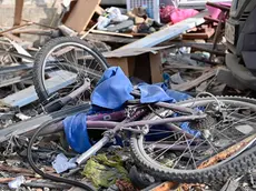 epa11238526 ?A handout photo made available on the Governor of the Belgorod Region Vyacheslav Gladkov's telegram channel, shows destruction following the shelling in downtown Belgorod (650? km from Moscow), Russia, 23 March 2024. According to the governor, as a result of the Ukrainian air attack, one person was killed and several others were injured. Damage was reported in 69 apartments in 14 buildings, in four private residential buildings and three business entities. Eight cars and one passenger bus were also damaged, according to the governor. EPA/BELGOROD GOVERNOR VYACHESLAV GLADKOV TELEGRAMM CHANNEL/HANDOUT HANDOUT EDITORIAL USE ONLY/NO SALES HANDOUT EDITORIAL USE ONLY/NO SALES