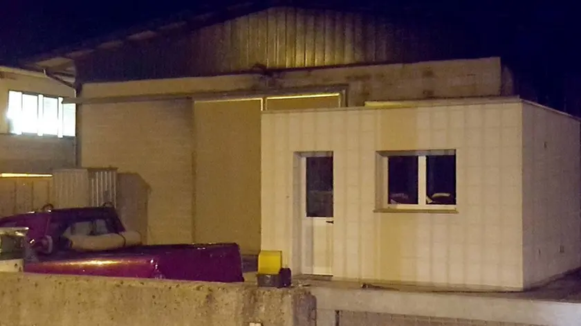 Castions di Strada 21 Aprile 2017. Incendio alla MD Costruzioni. © Foto Petrussi