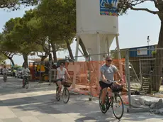 Lignano Sabbiadoro 03 giugno lavori lungomare Agenzia Petrussi foto