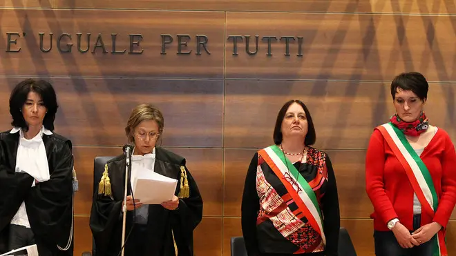 Udine 12 Aprile 2014 Sentenza processo Manduca TeleFoto Copyright Petrussi Foto Press / Bressanutti