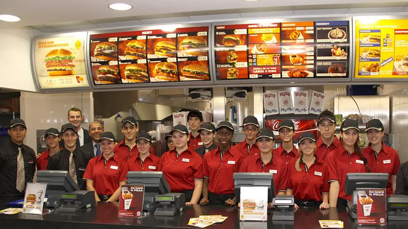 FOTO MISSINATO INAUGURAZIONE BURGHER KING