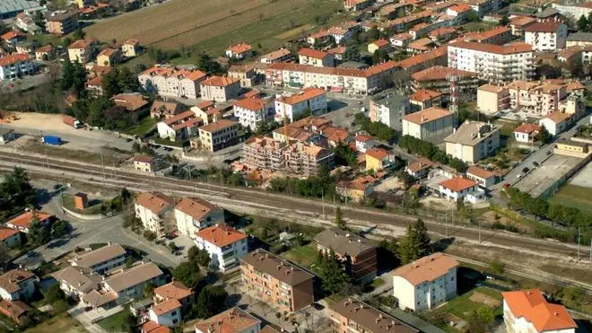 Bumbaca Gorizia Aerea Cormons la ferrovia