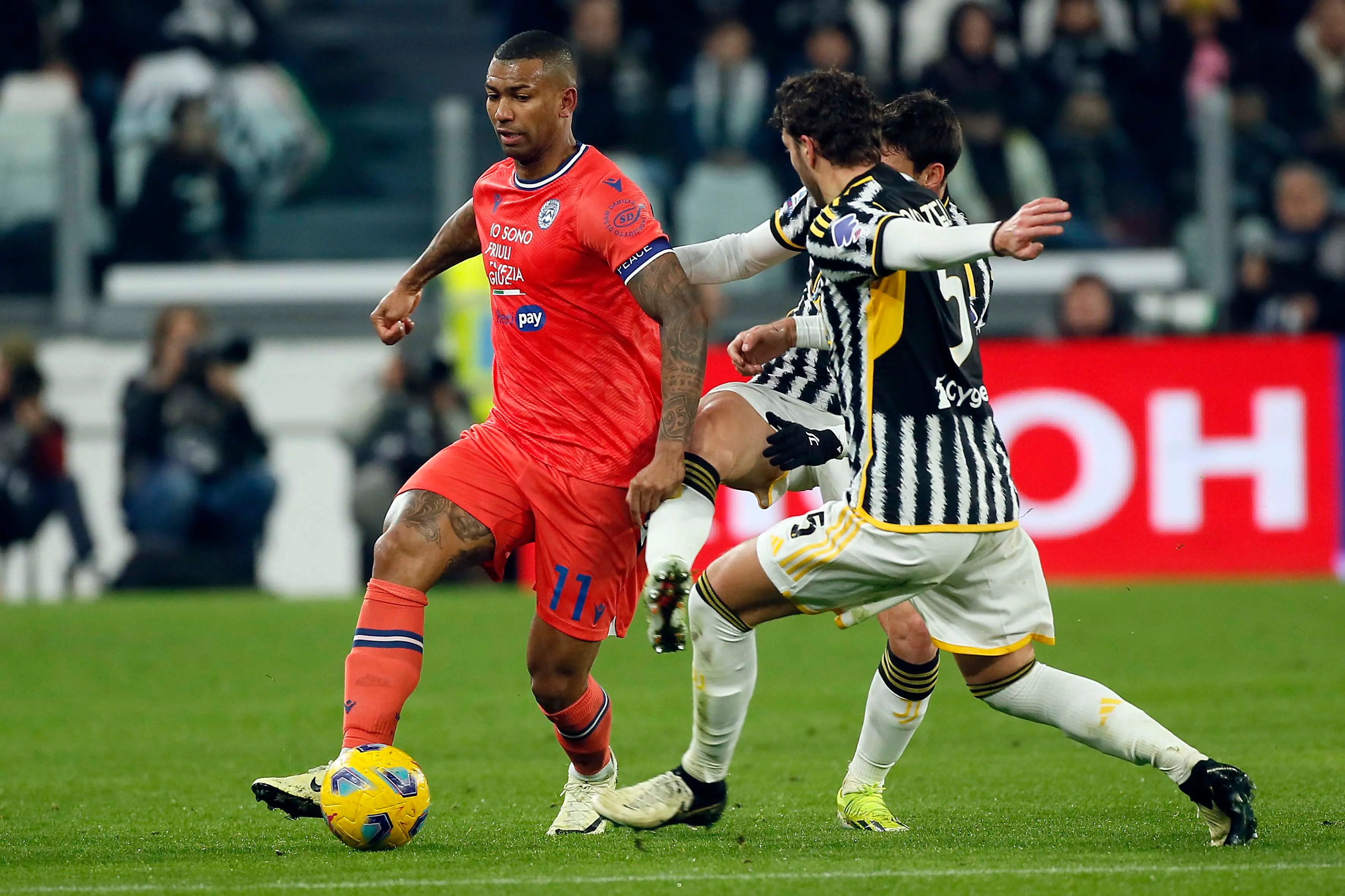 Torino 12 Febbraio 2024. Calcio Serie A. Juventus - Udinese. © Foto Petrussi