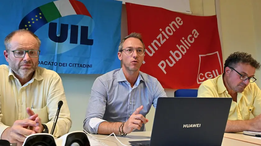 Da sinistra Massimiliano Tosto, Stefano Bressan e Andrea Traunero