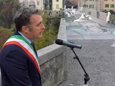 Cividale 27 ottobre 2017. Rievocazione distruzione del Ponte del Diavolo dopo la disfatta di Caporetto. © Foto Petrussi