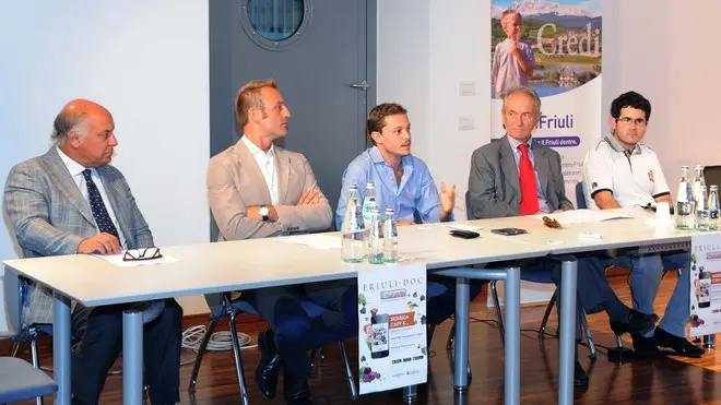 Udine 27 agosto 2013. Presentazione Friuli Doc 2013. Telefoto copyright Petrussi Foto Press