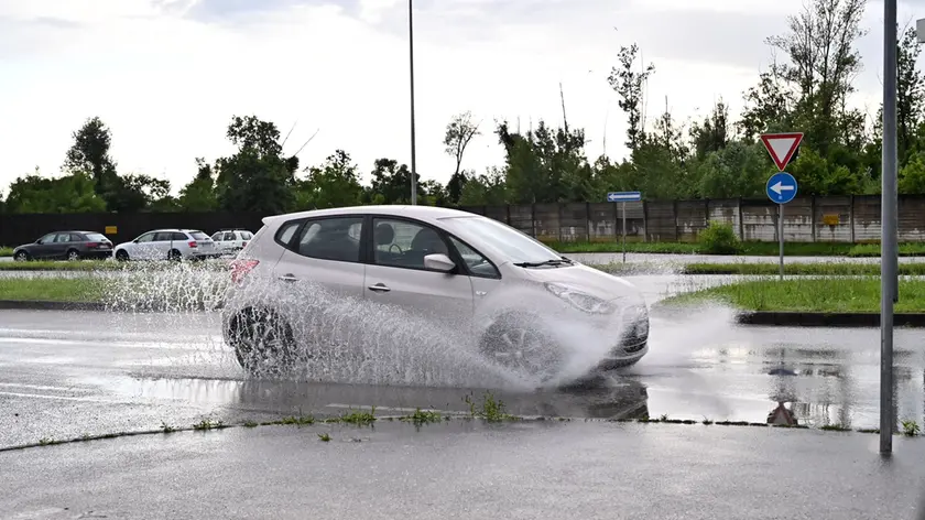 Il maltempo ha colpito soprattutto la zona di Udine nord