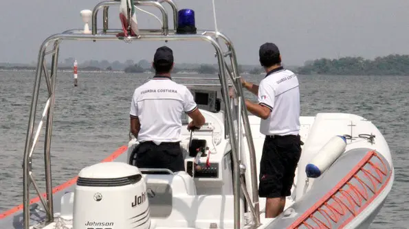 Bonaventura Monfalcone-12.08.2014 Esercitazione e conferenza sul bilancio dell'anno della capitaneria-Grado-foto di Katia Bonaventura
