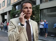 L'avvocato Enrico Pelillo all'esterno del tribunale di Bergamo per la sentenza del processo a carico di Massimo Bossetti per l'omicidio della tredicenne Yara Gambirasio, 01 luglio 2016. ANSA/PAOLO MAGNI