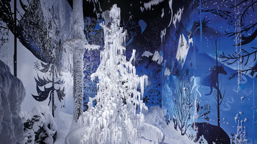 Silent Light di Tord Boontje ©Swarovski Kristallwelten-Christian Vorhofer