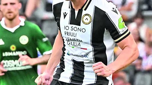 Jaka Bijol in azione in Coppa Italia contro l’Avellino (foto Petrussi)