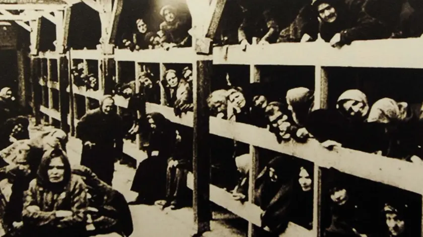 Udine 27 gennaio 2016 Mostra sulla Shoah nella giornata della memoria. Copyright Foto Petrussi / Ferraro Simone