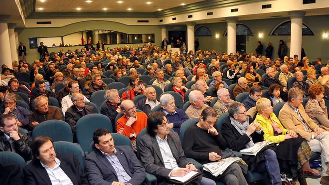 Udine 12 Aprile 2013. Convegno CGIL con la Camusso. Telefoto copyright Petrussi Foto Press / Diego Petrussi