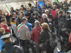 Tolmezzo 14 Marzo 2017 betania protesta Copyright Petrussi Foto Press Turco Massimo