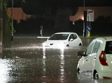 Forte maltempo a Firenze. Strade e sottopassi allagati. Firenze, 02 Novembre 2023 ANSA/CLAUDIO GIOVANNINI