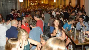 Udine 16 Luglio 2013 movida i mercoledi di via sarpi Telefoto Copyright Petrussi Foto Press /turco