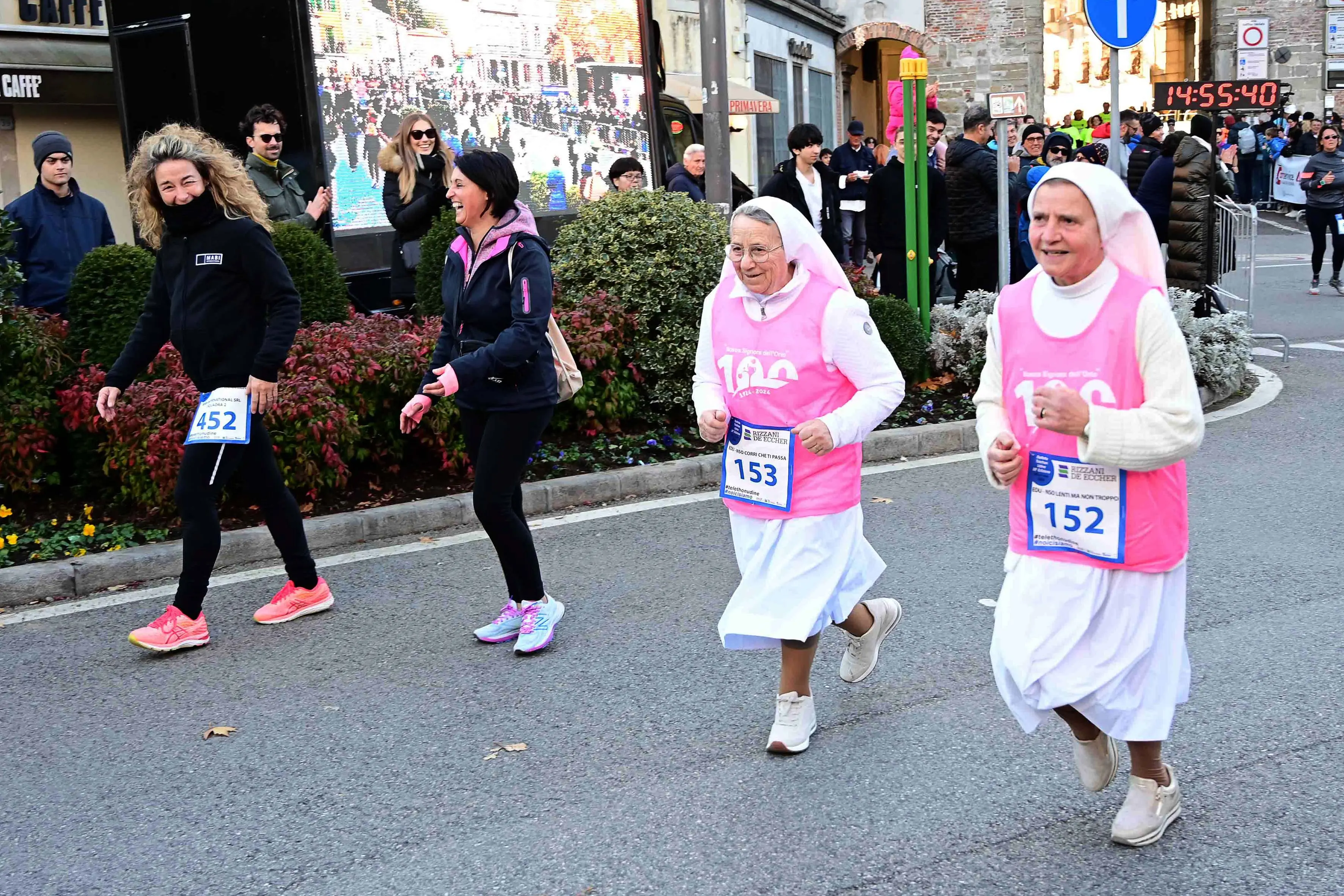 Udine 1 Dicembre 2024. Telethon Corsa e premiazioni. © Foto Petrussi