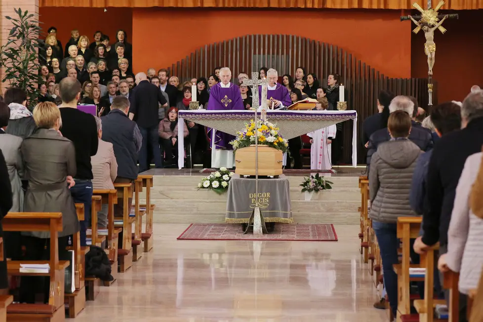 Pasian di Prato 28 Marzo 2017 Funerale Matteo Lesa copyright Petrussi/Bressanutti
