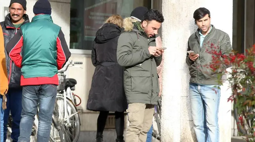Bumbaca Gorizia 13.01.2019 Migranti in città © Fotografia di Pierluigi Bumbaca
