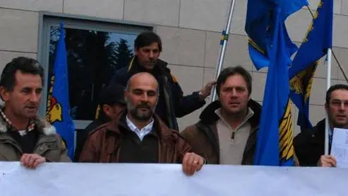 ANTEPRIMA Udine 20-11-2009 manifestazione elettrodotto