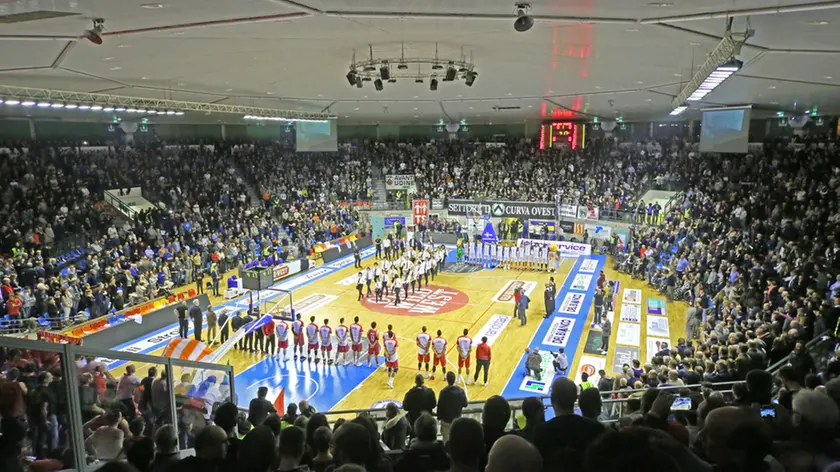 Udine 29 Dicembre 2017. Basket A2. Gsa Udine-Alma Trieste. © Foto Petrussi