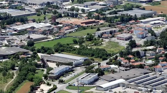 Manzano 27 Agosto 2016. Zona Industriale e centro citta' © Petrussi Foto Press / Diego Petrussi