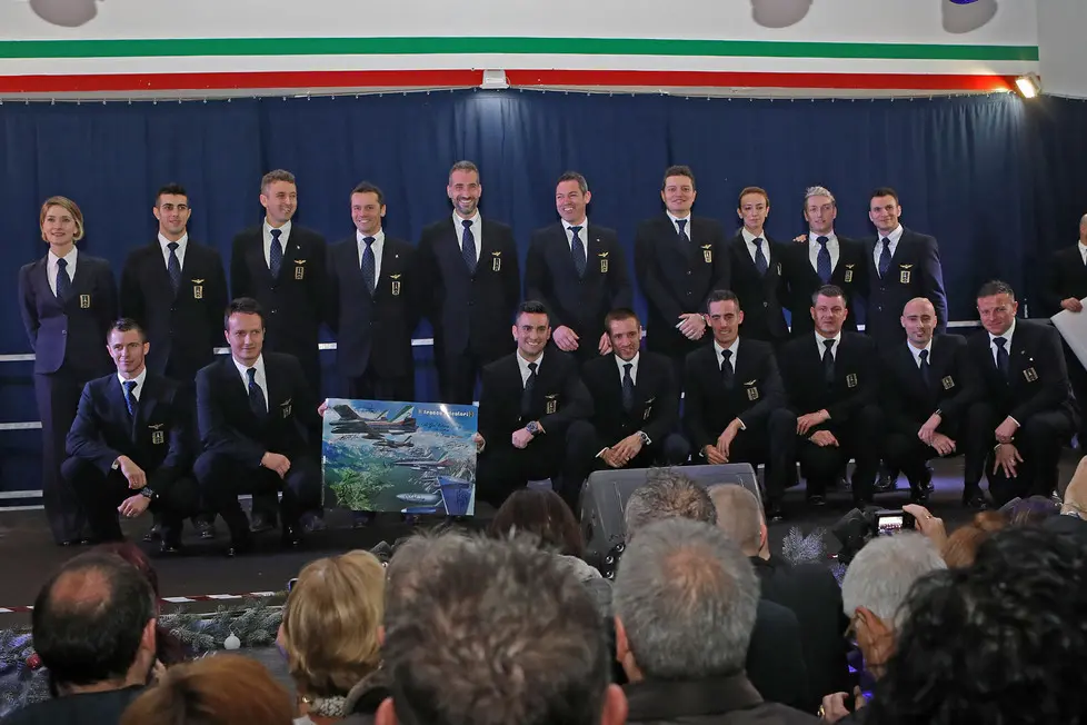 Rivolto 20 Dicembre 2017 Presentazione poster frecce tricolori © Bressanutti - Petrussi