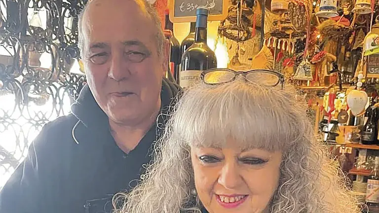 Nella foto, Oriana Chin e Emidio Giovannangelo