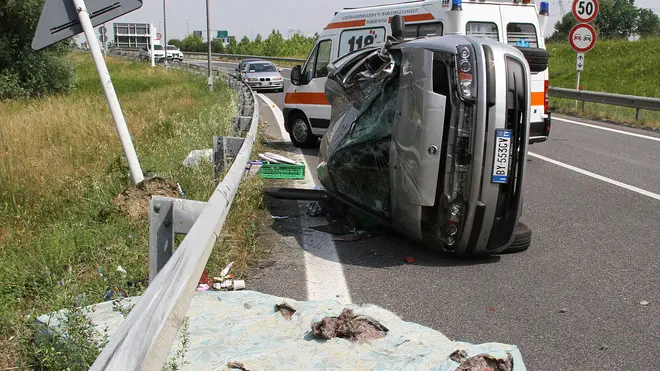 foto missinato - sacile - incidente stradale uscita ovest