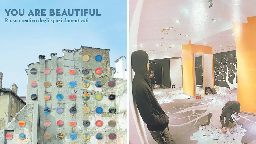 La copertina del volume di Francesca Agostinelli e la live performance nel 2013 a Udine (Foto DURIGATTO)