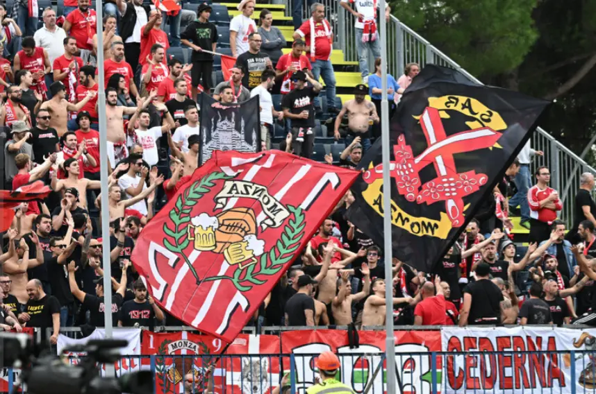 I tifosi del Monza hanno deciso di non seguire la propria squadra nella trasferta di Udine